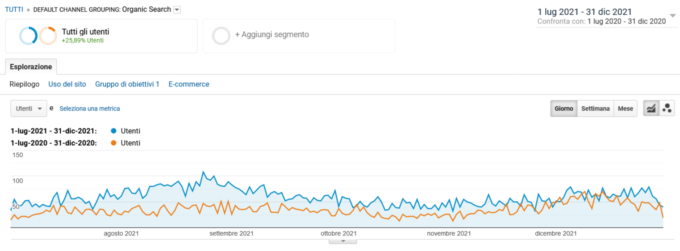 effetti-SEO traffico organico